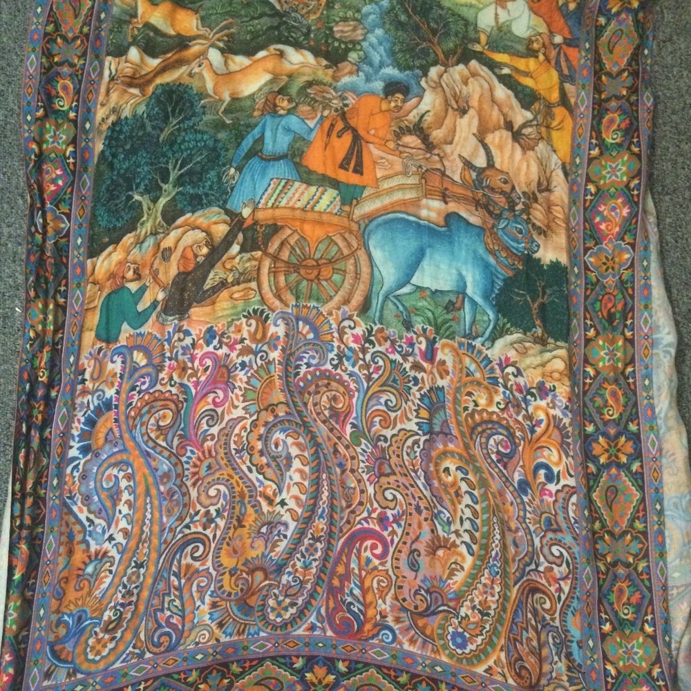 Ethnic Scarf-Renaissance art
